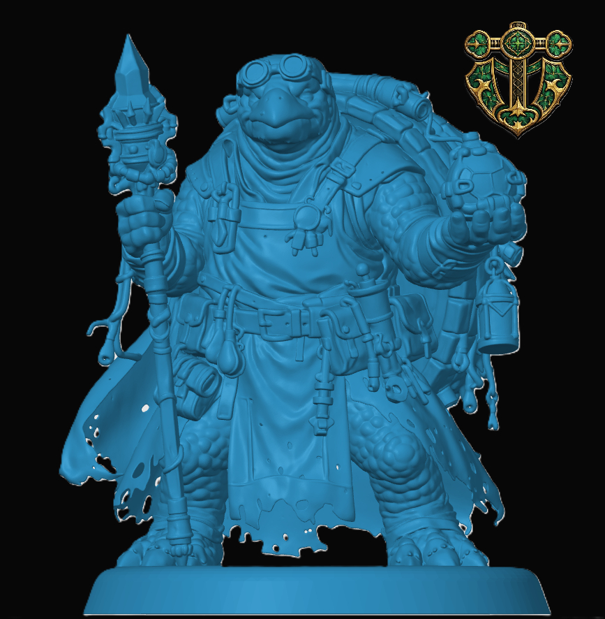 Tortle Artificer 3D model