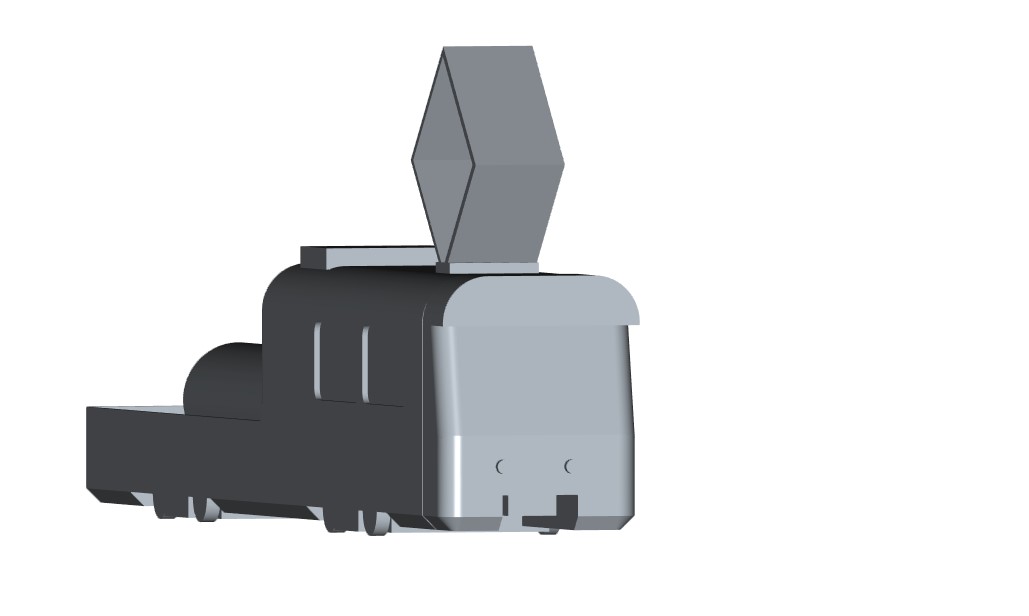 Low Poly model of a ČKD Tatra T3 "Mazačka"