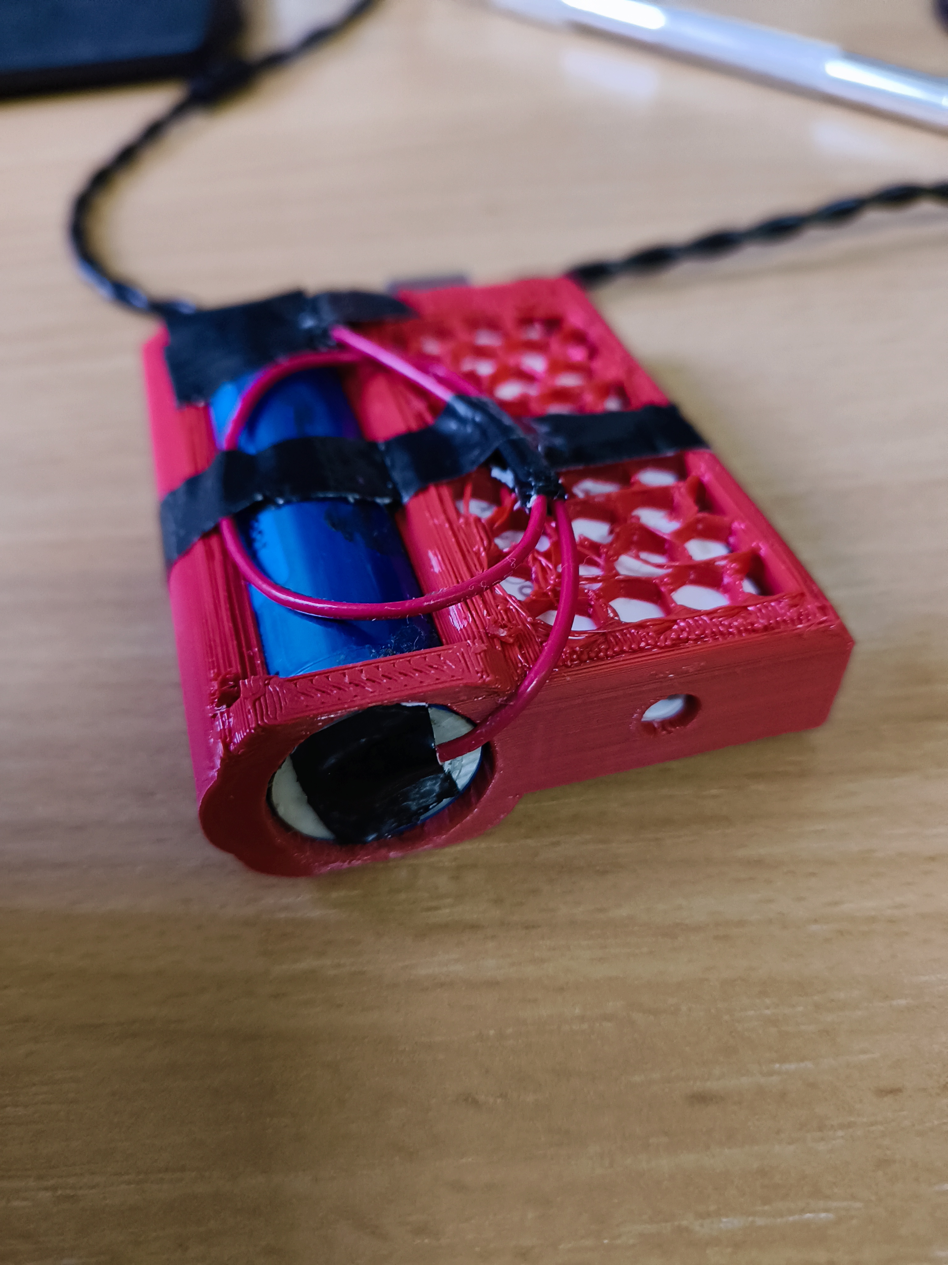 Philips gogear mix battery upgrade/replacement case
