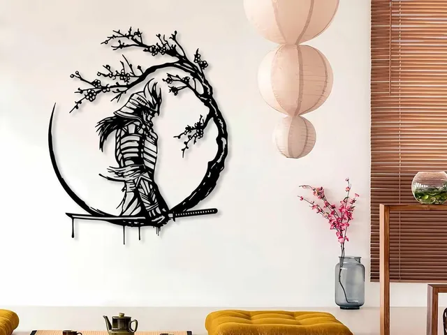 WallArt - Japan Samurai