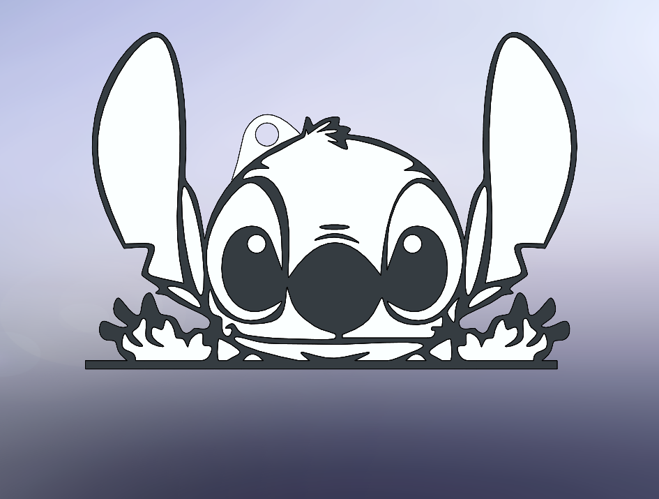 Stitch Keychain