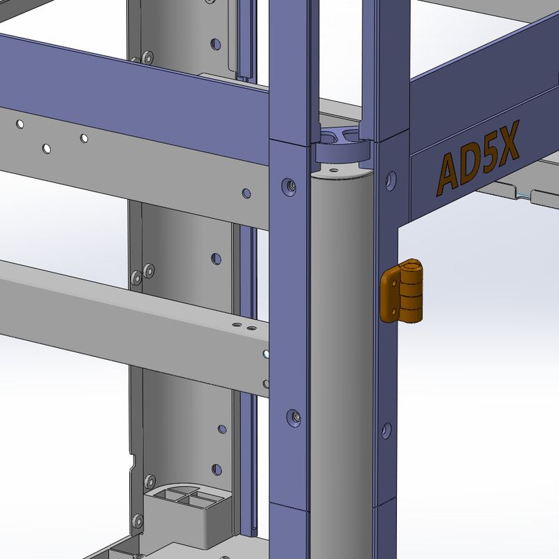 Flashforge AD5X Enclosure (Flat-Print parts) by Lehaiver | Download ...