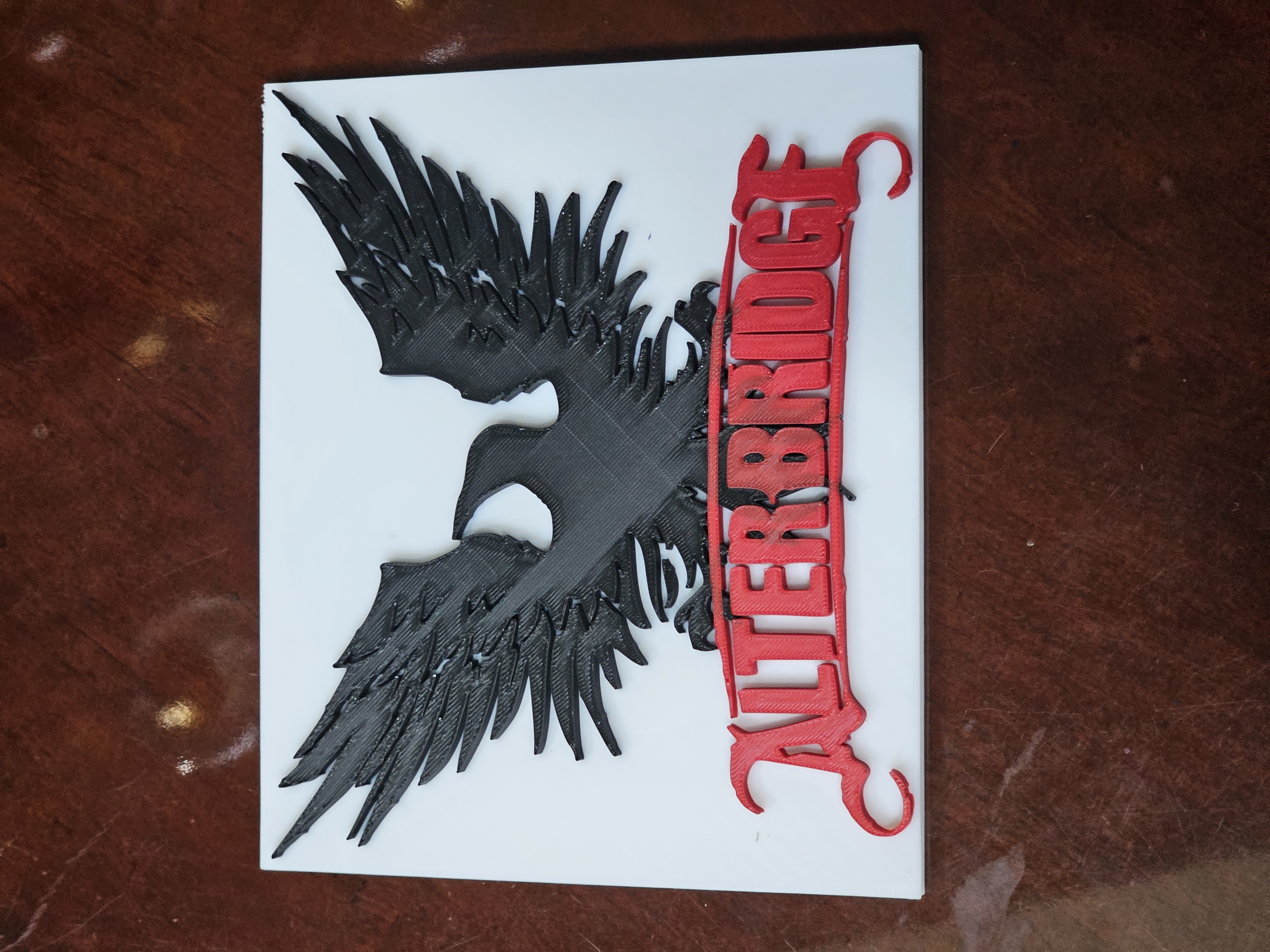 Alter Bridge Black Bird Rock Band 3D Logo Sign plaque