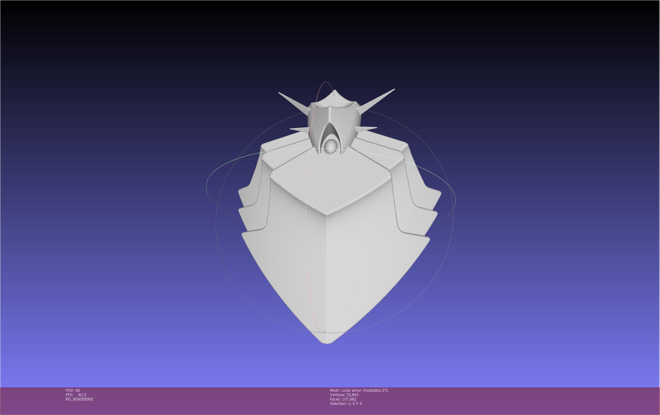 Sield Hero Curse Armor Chestplate