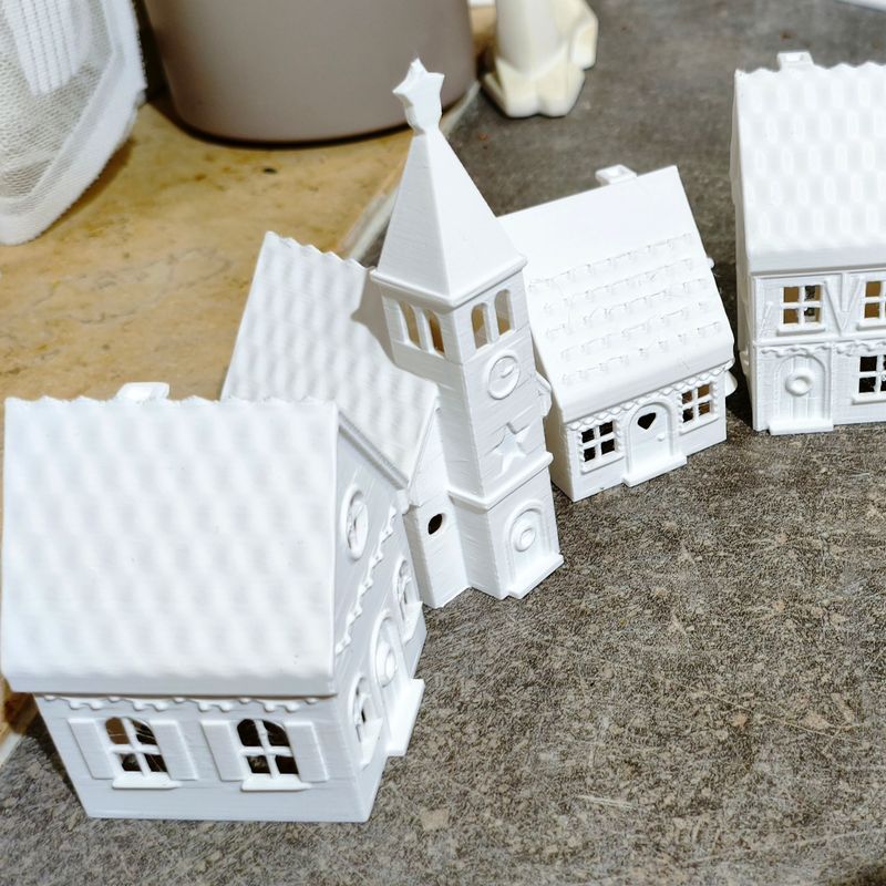 Christmas Village Part 1 by Florian Reppin | Download free STL model ...