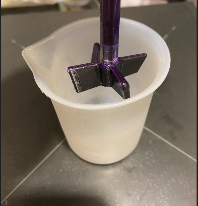 Mixer head for small cup