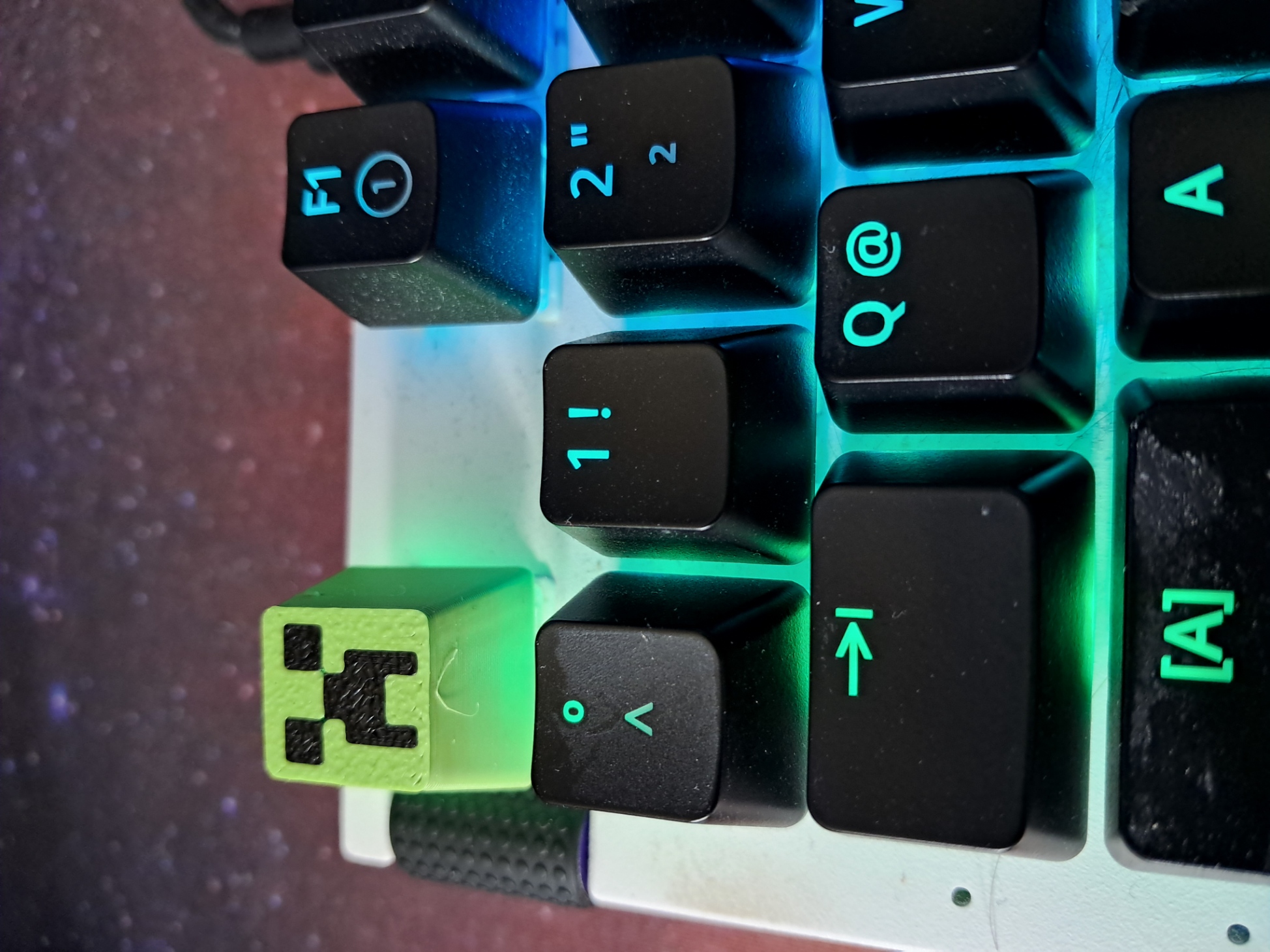 Minecraft KeyCap Creeper