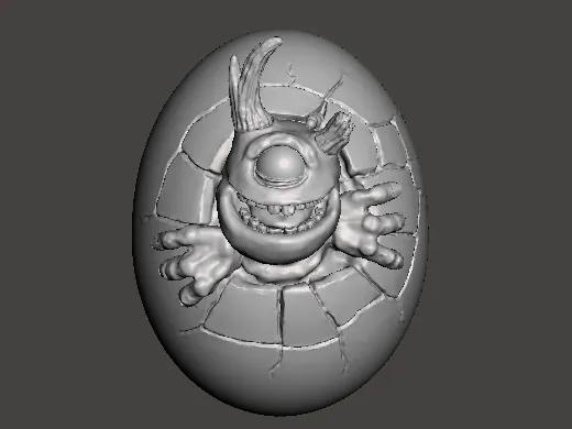 Rotten easter egg