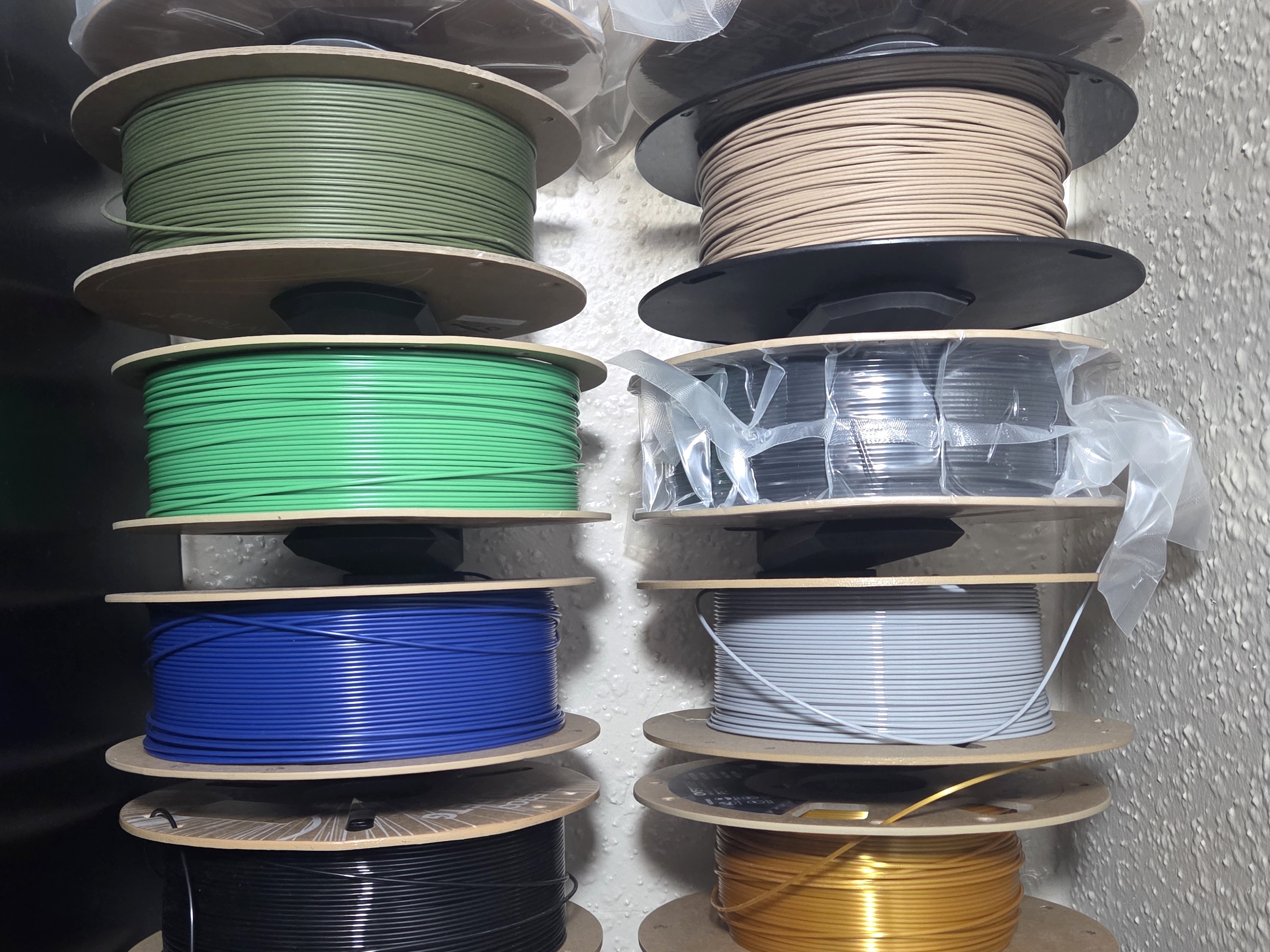 Single Spool Shelf