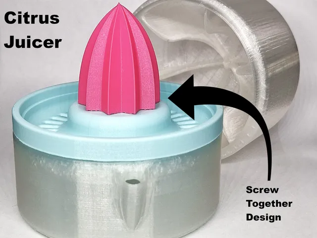 Multi-Sized Citrus Juicer