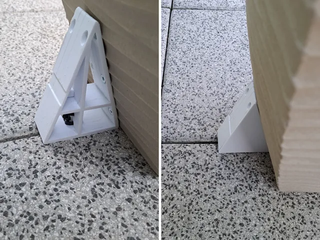 Planter anchor for pedestal pavers