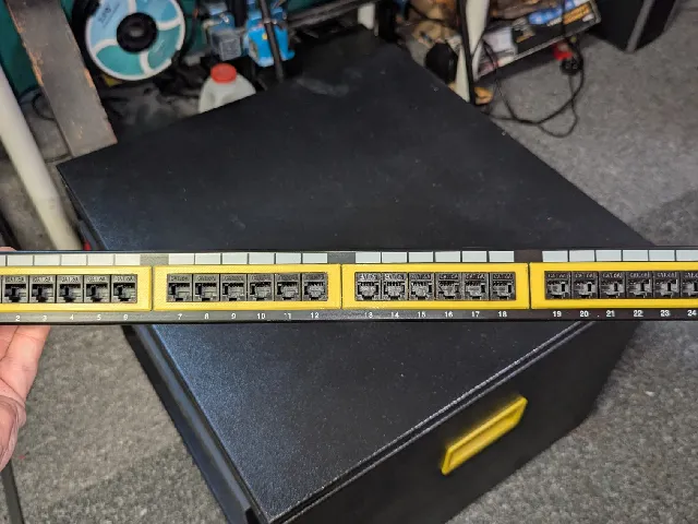 CAT6A RJ45 Keystone Patch Panel Conversion