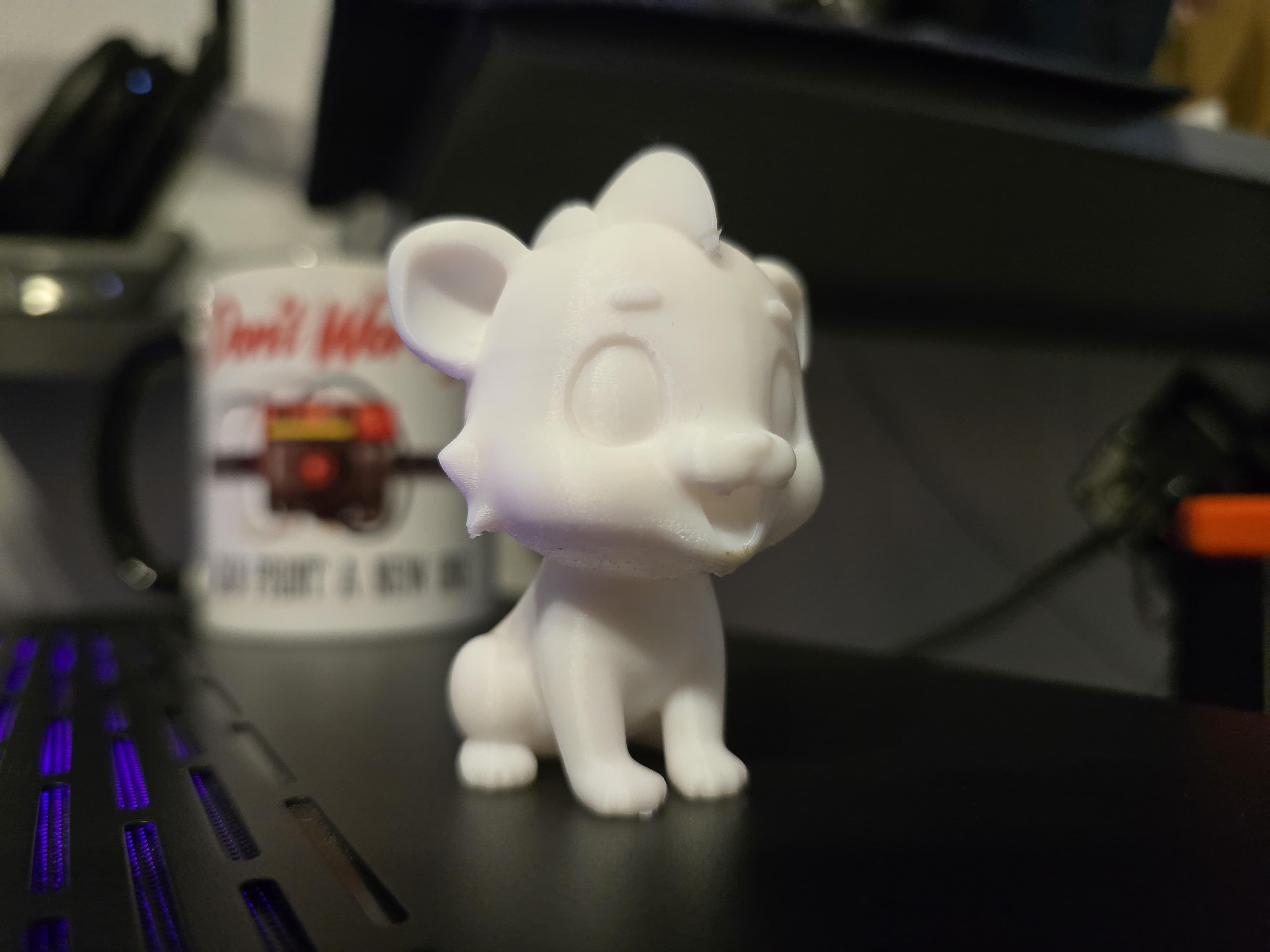 Cute Lion Figure