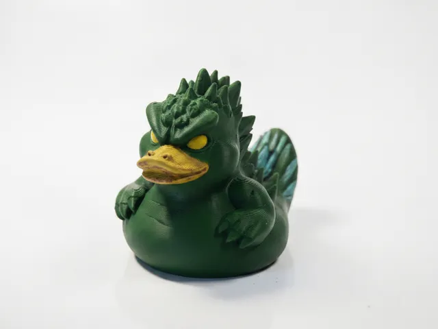Rubber Duck Godzilla Figurine 3D Printable