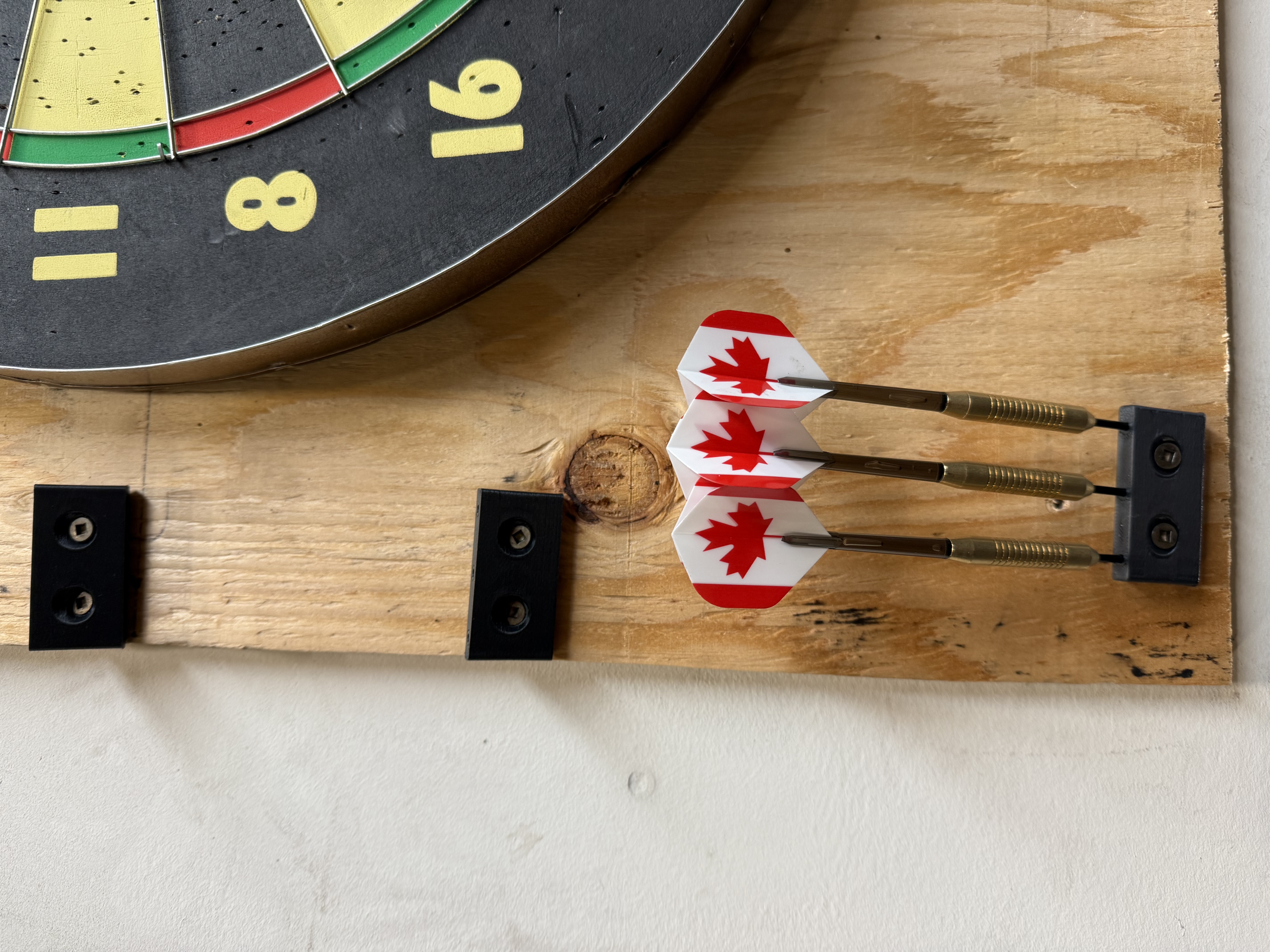 mountable dart holder