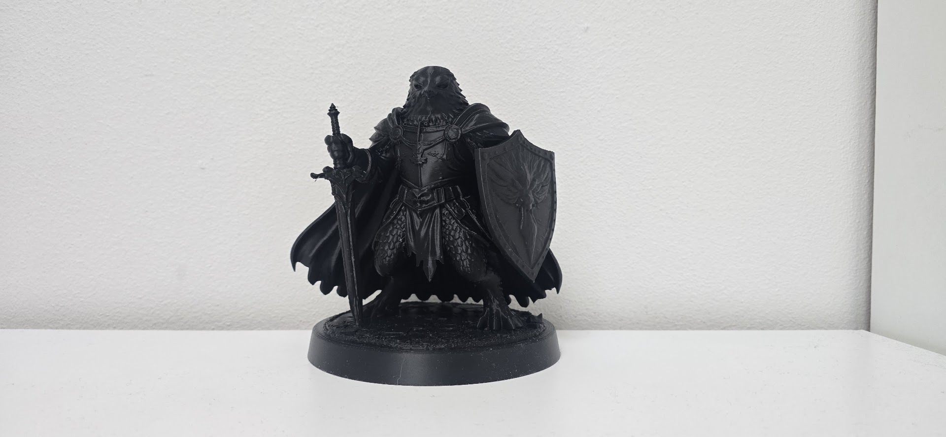Eagle Knight Warrior with Sword and Shield