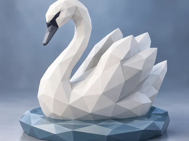 Low Poly Swan