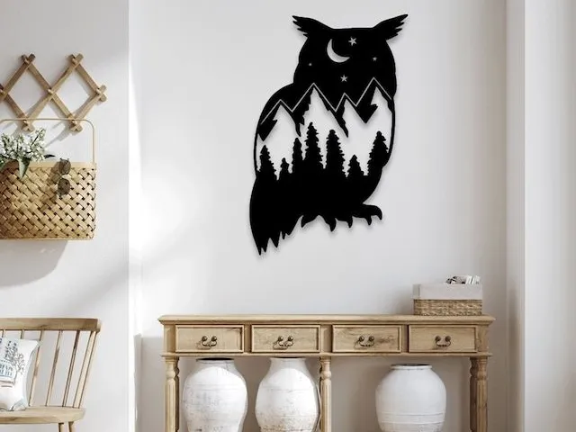 WallArt - Owl Nature
