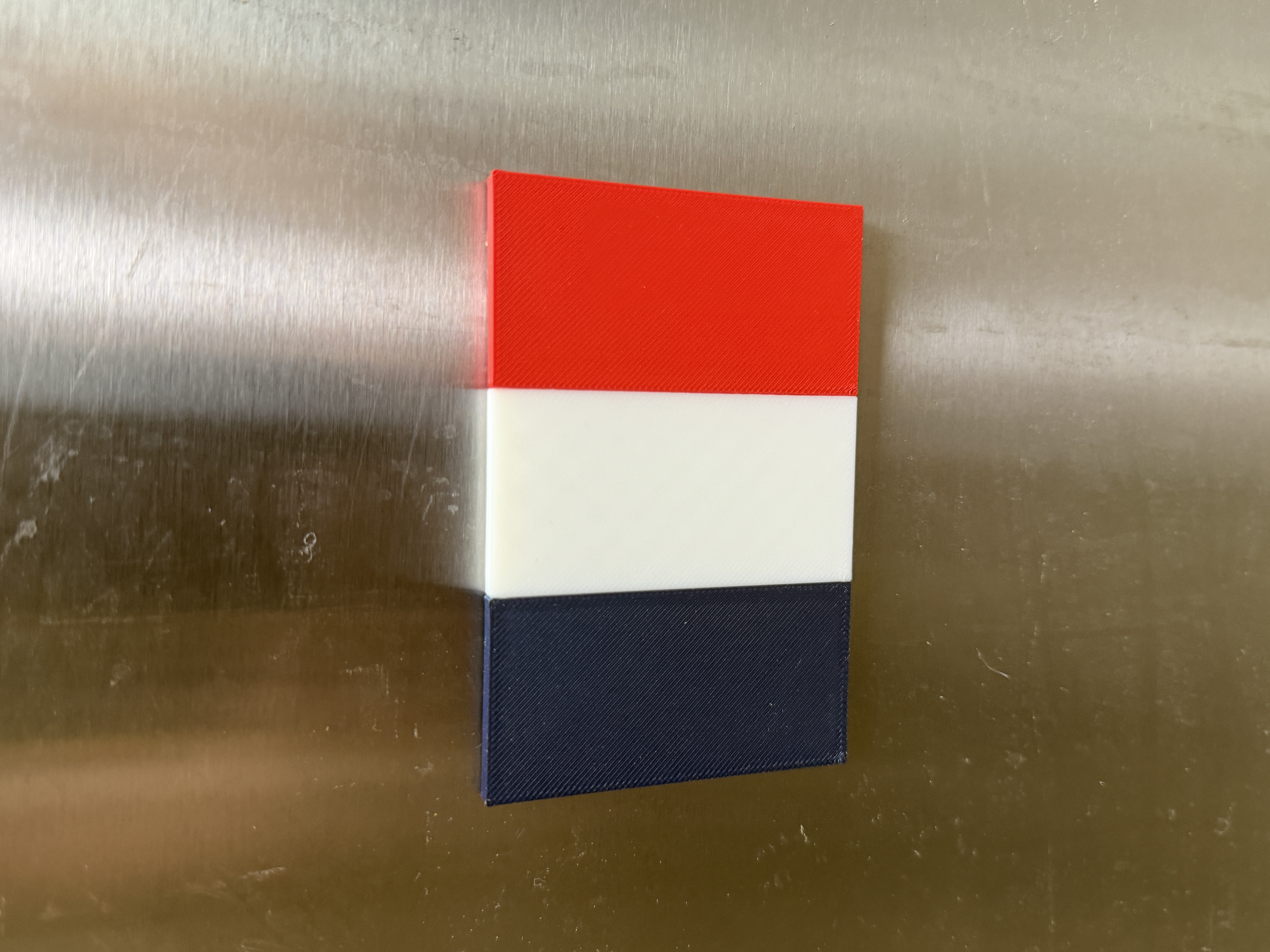 MagFlag: French Flag Fridge Magnet Multicolor with SVG