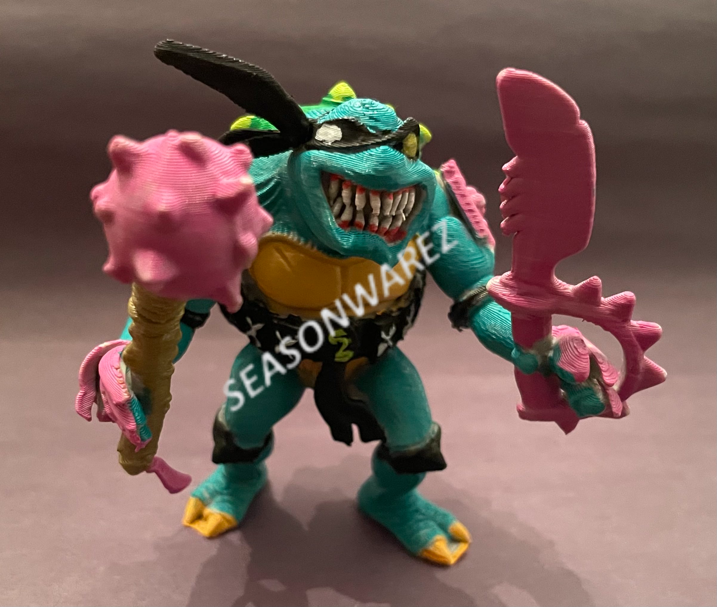Slash - The Evil Turtle from Dimension X (TMNT Toy)