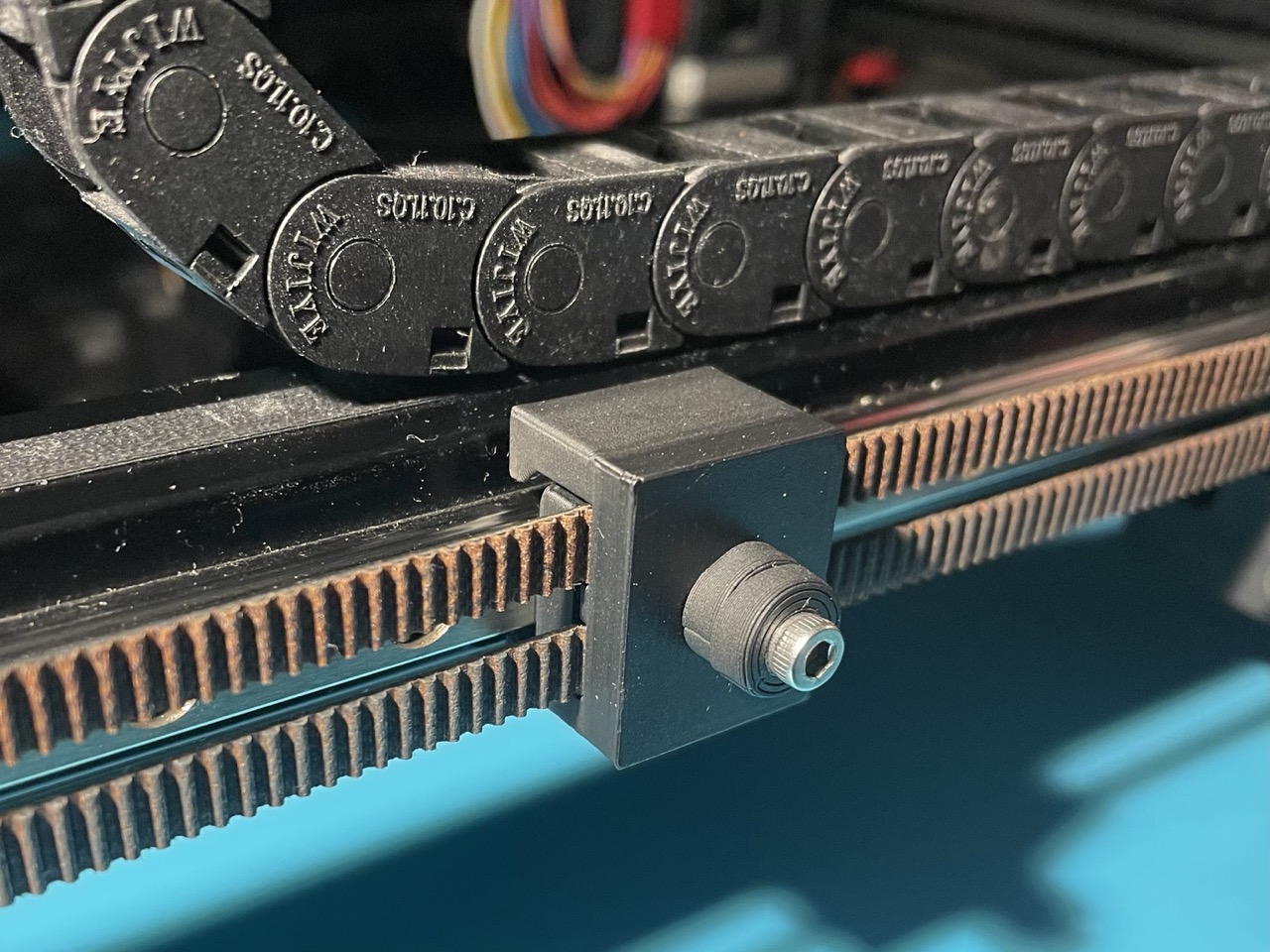 Clamp for Voron x-carriage belts (toolhead installation or replacement) 3D model