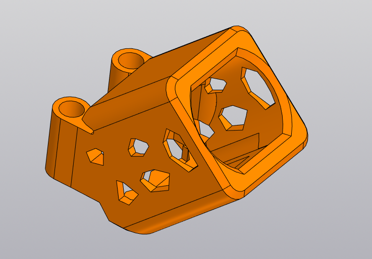 Mount for Kayoumini with Flywoo DJI O4 Lite Wide-Angle Lens
