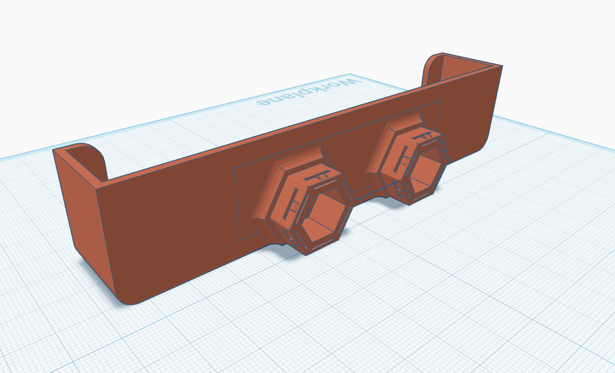n dsi holder w/ normal hex