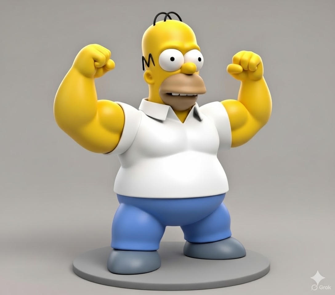 Homer Simpson- Strong