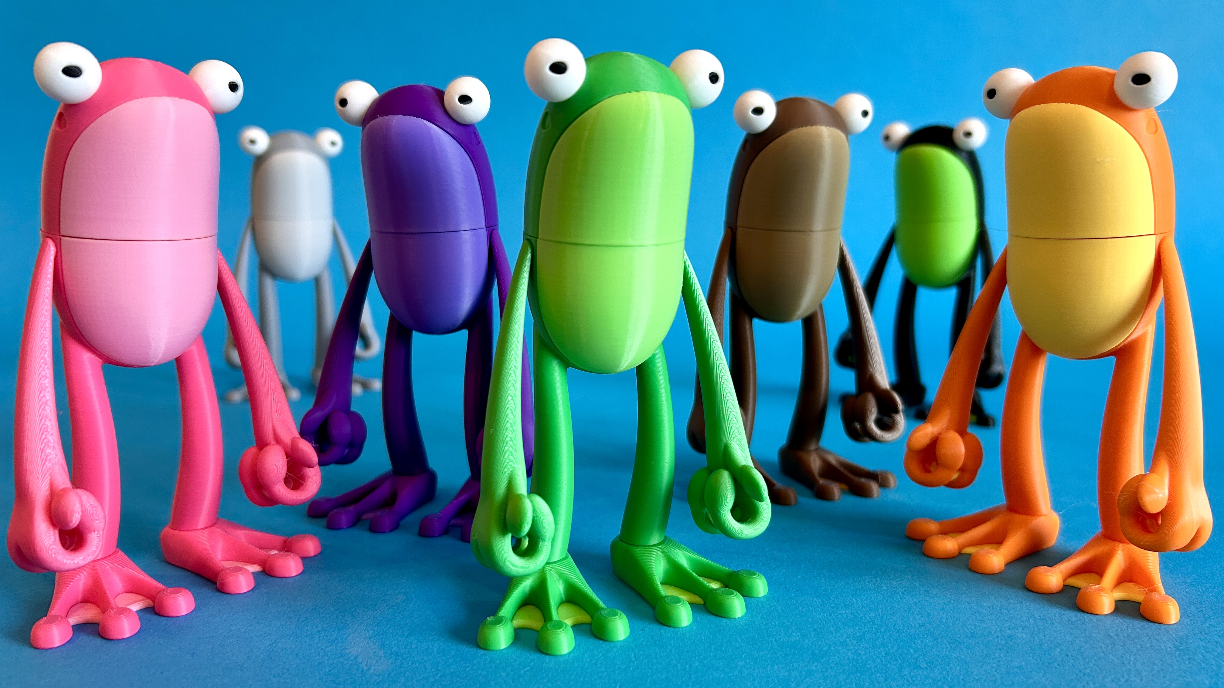 Fly Frog Original Figure