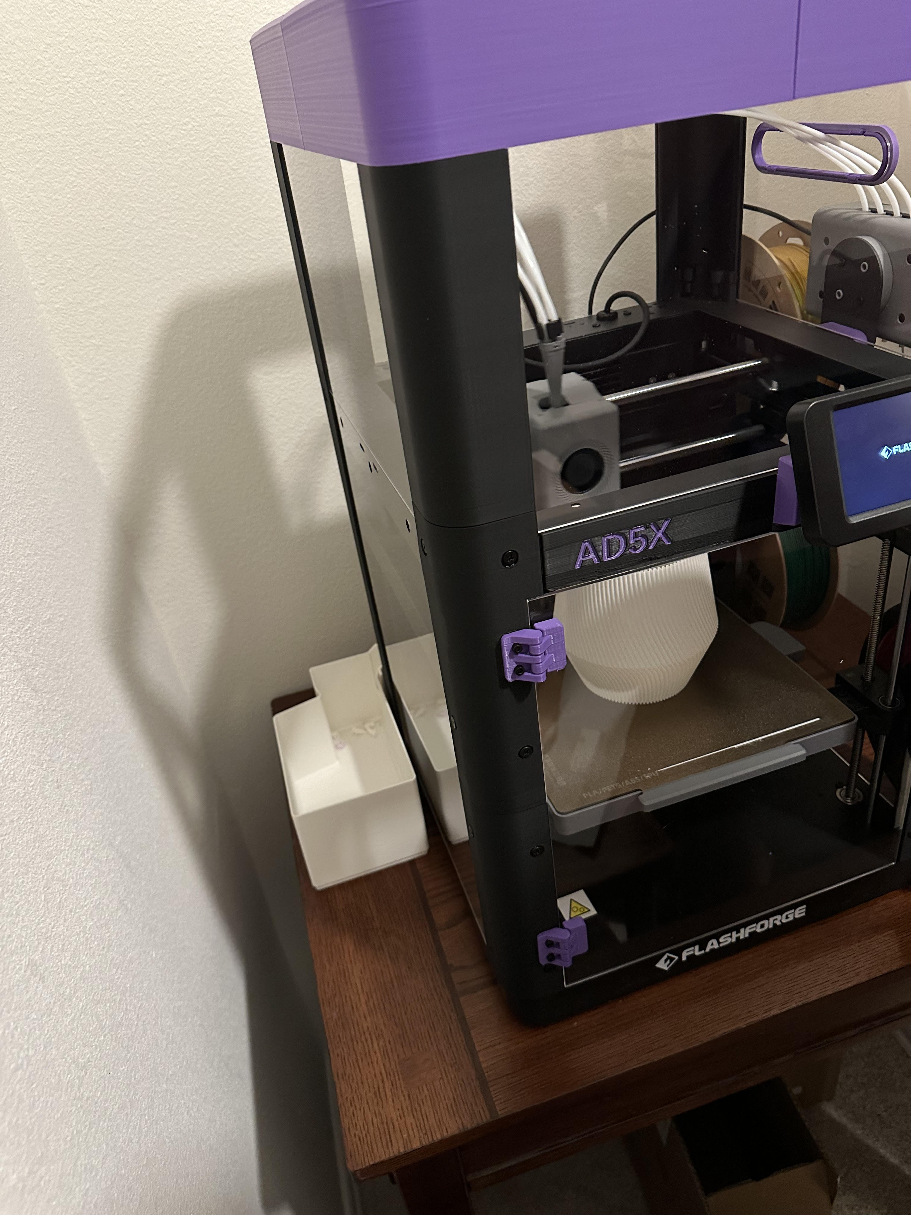 Poop chute suitable for AD5X enclosure kit