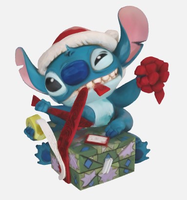 Stitch open gift