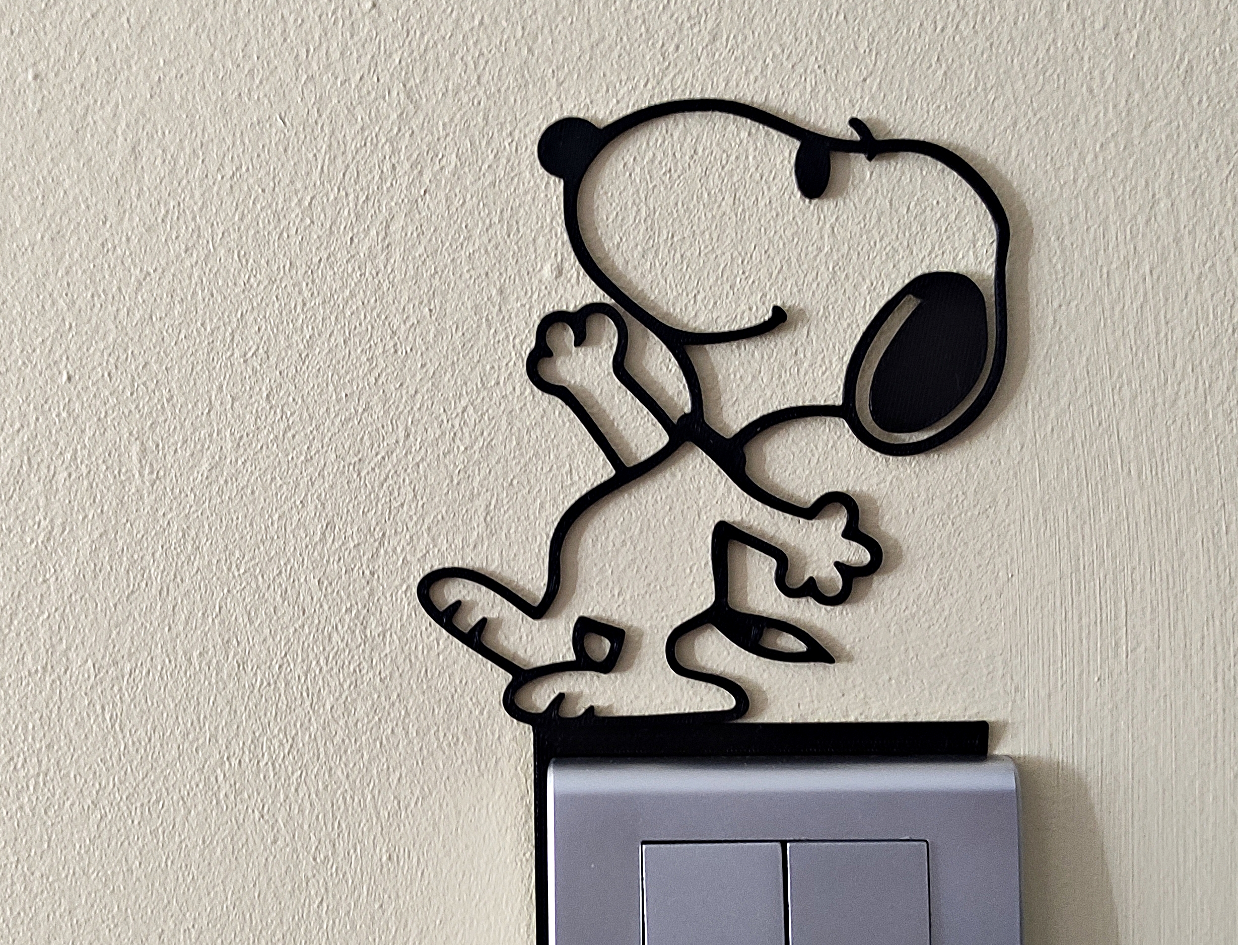 Snoopy Light Switch / Outlet Decoration - Model 61