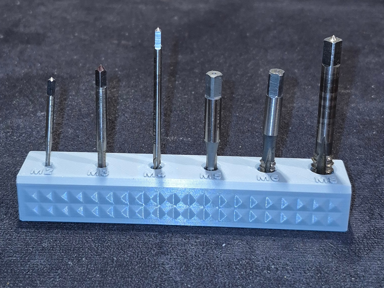 Kuepper Küpper pegboard screw tap holder M2-M8