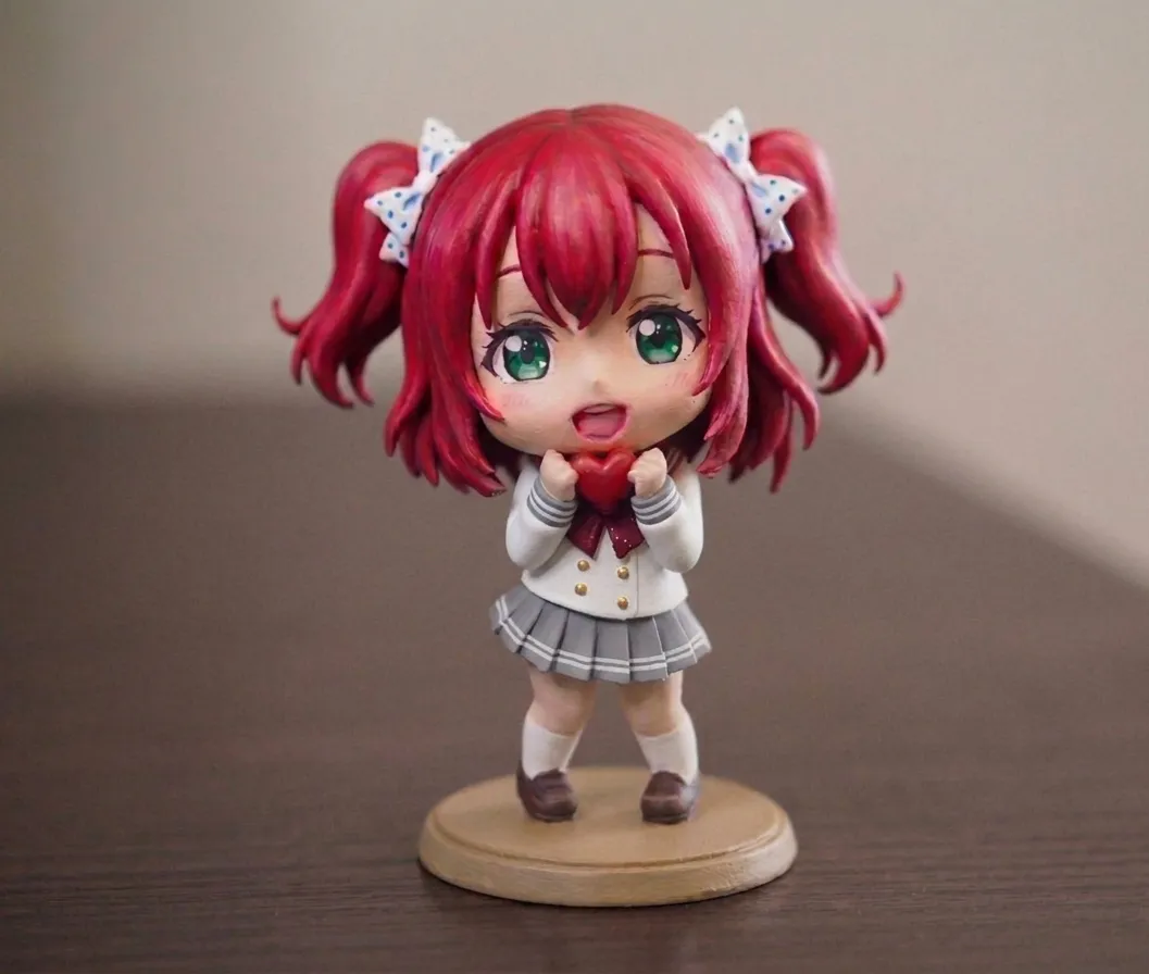 置物 ruby-love Ruby Kurosawa Chibi 70mm – Love Live Idol by Andrea Pizzolo