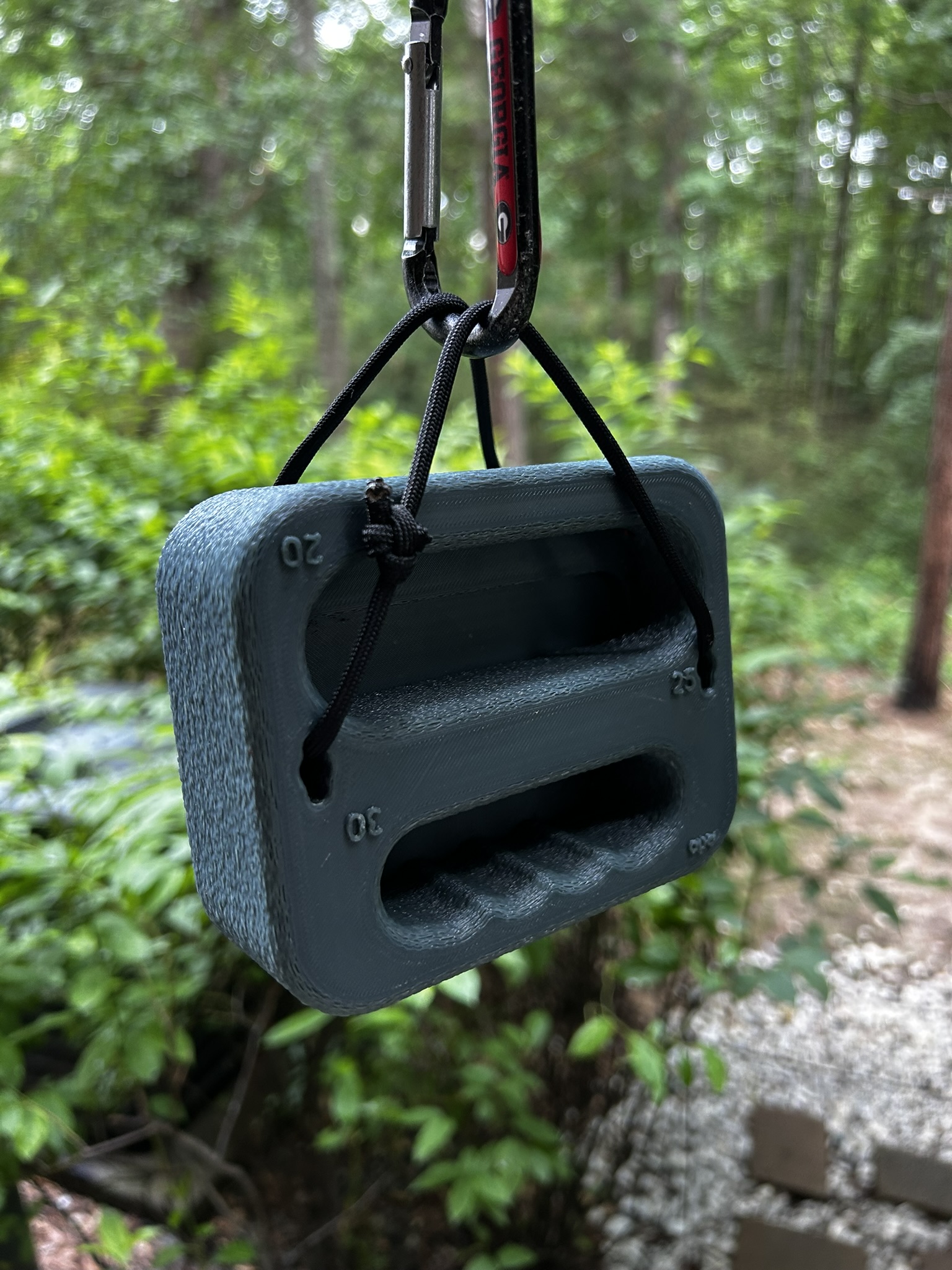 Print-a-Board, a portable hangboard