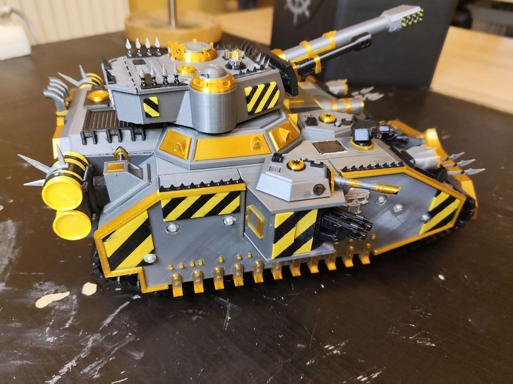 Grimdarkfuture battle nailing device forty key Ferrum Fighters Cursesword Very big amount of weight battle vehicle