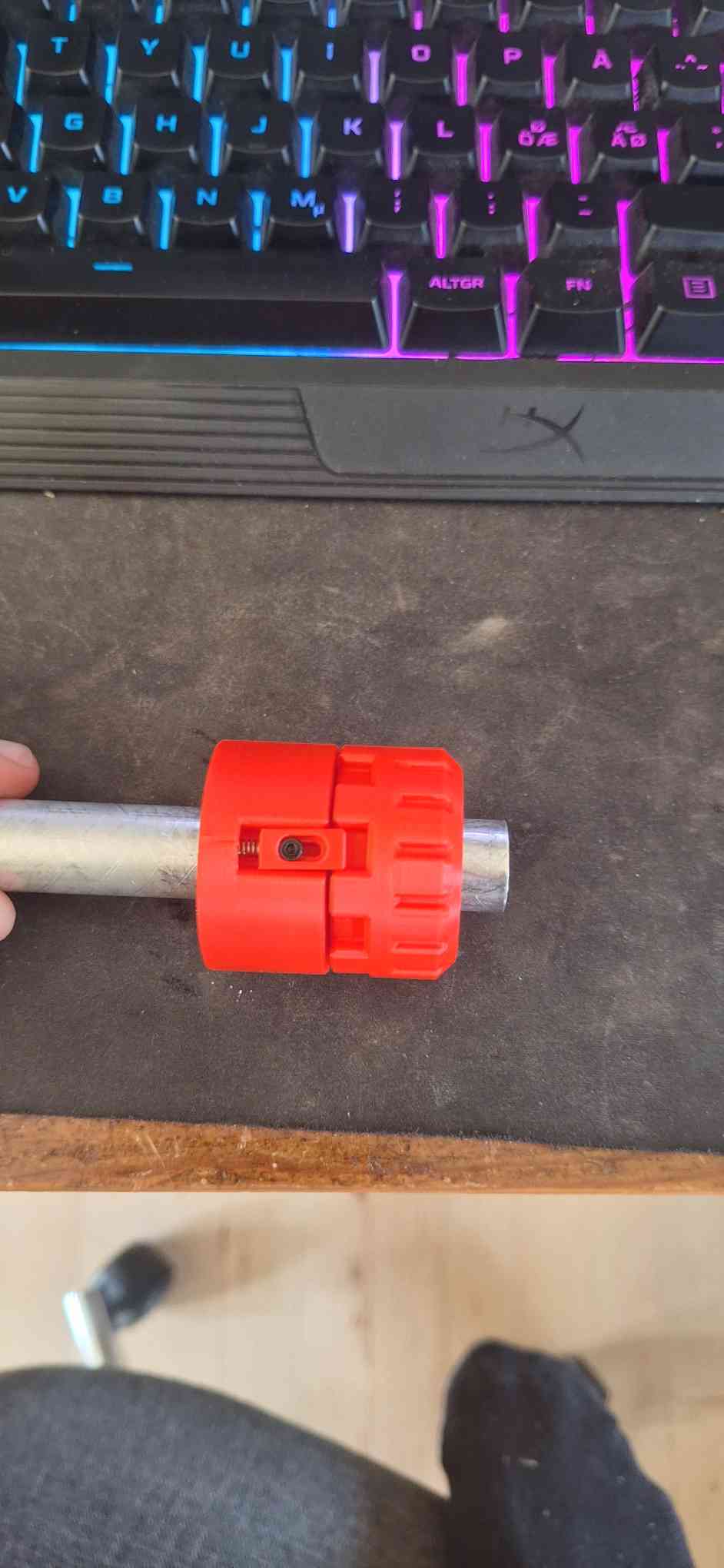 ER25-16mm bore barrel lock for foam dart barrels