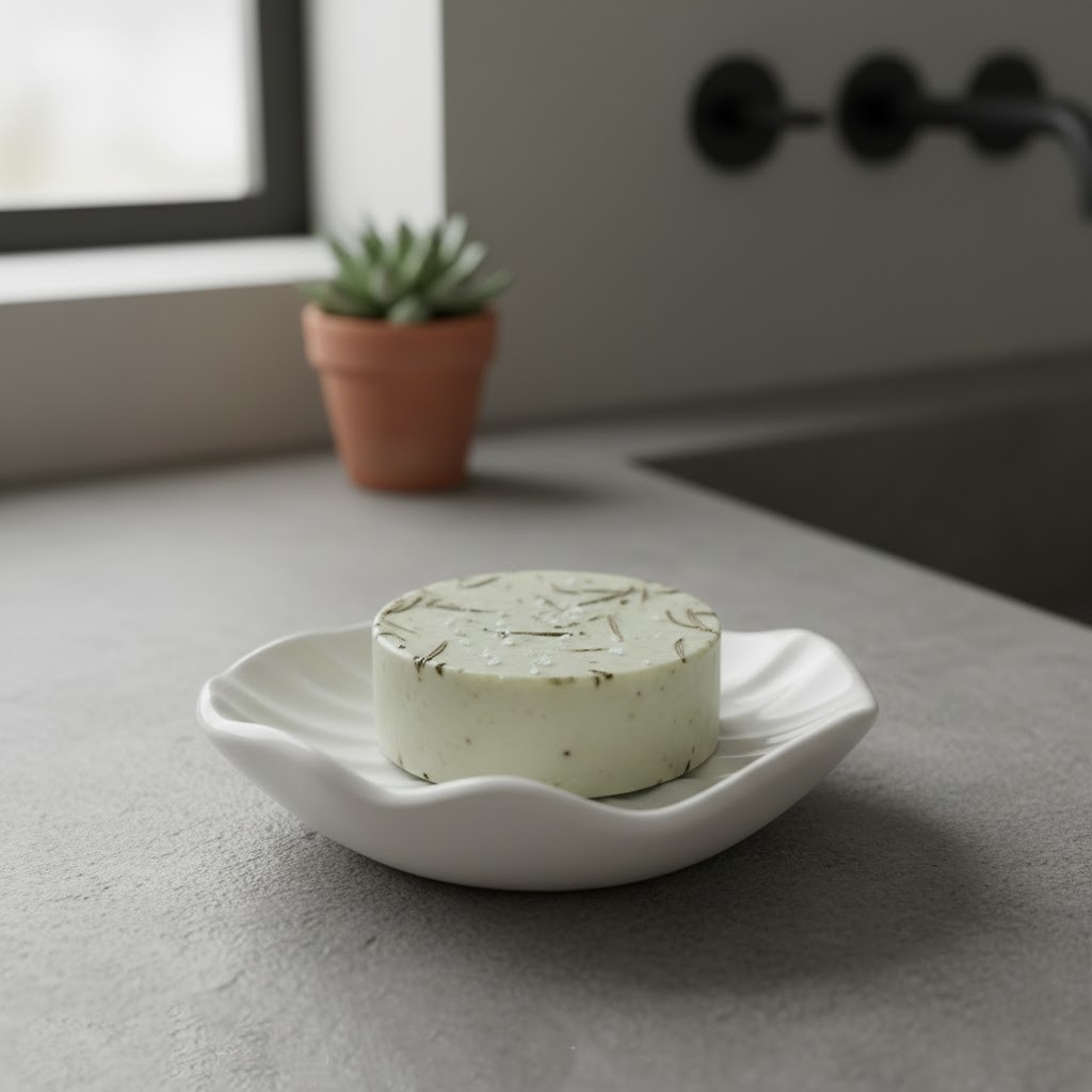 Serene Wave - Minimalist Soap Holder Spa Series