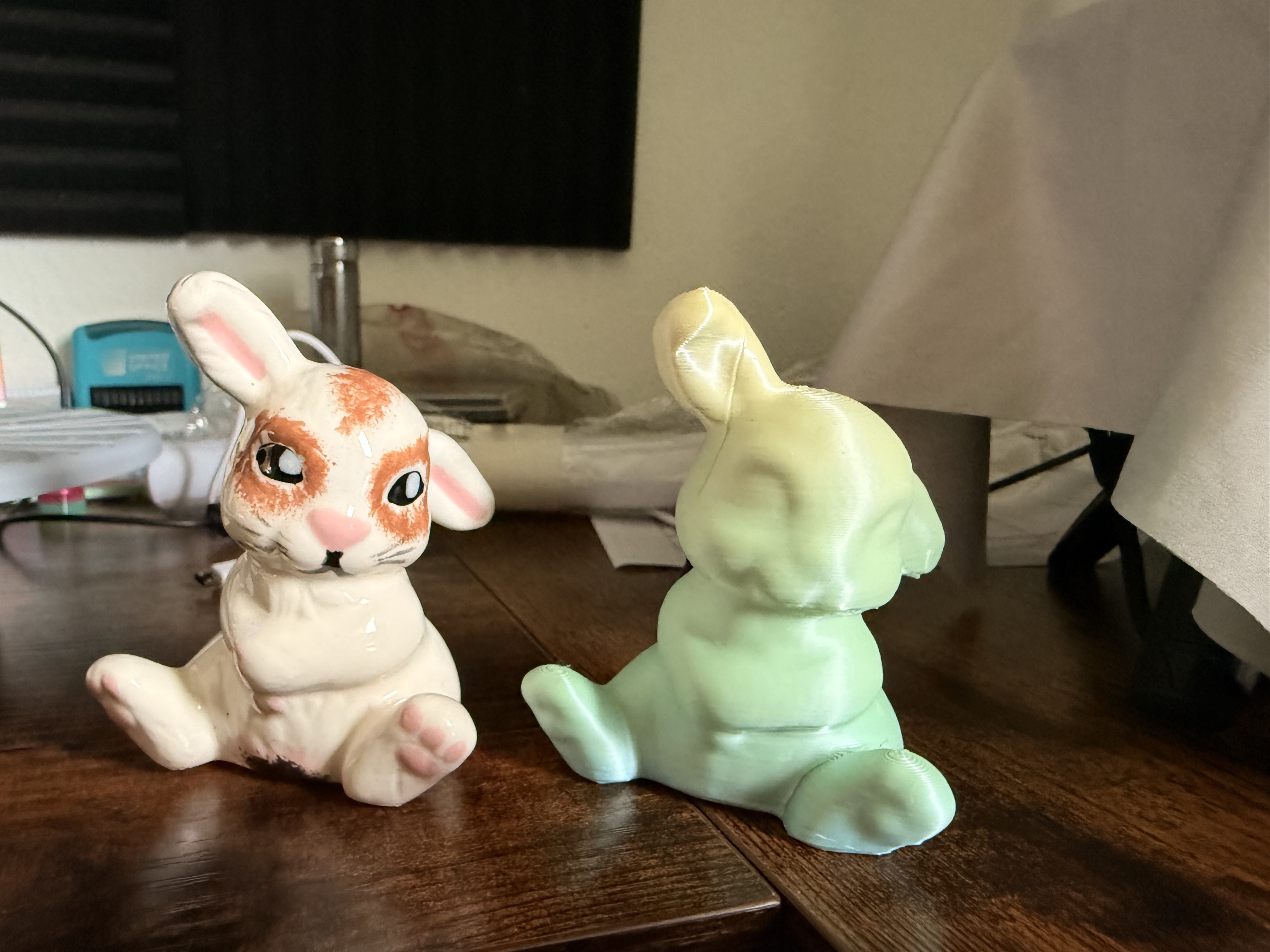 3D Scan Hase – Hochwertiges Printable für 3D-Druck & Deko