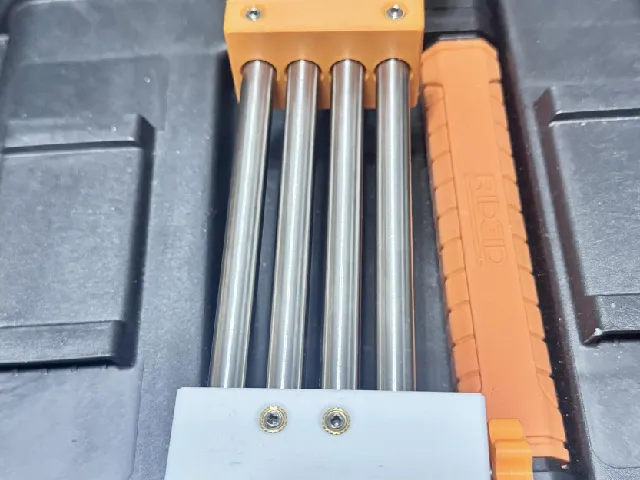Remix: Set screw relocation - Adjustable Sink Bridge and Whetstone Holder