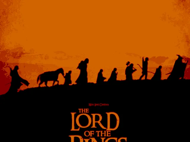 The Lord of the Rings: The Fellowship of the Ring - Movie poster HueForge