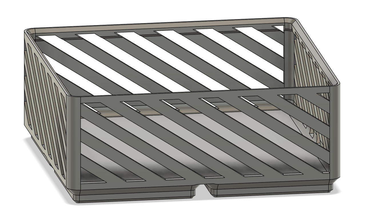 Gridfinity Bar Bin 2x2x3cm
