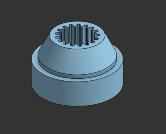 goBilda 312 RPM to 6000 RPM Converter for FTC (17 tooth spline mount)
