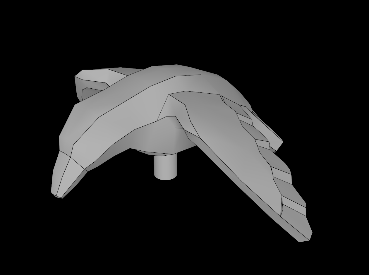 Lego Compatible (13665.dat) Animal Bird Crow