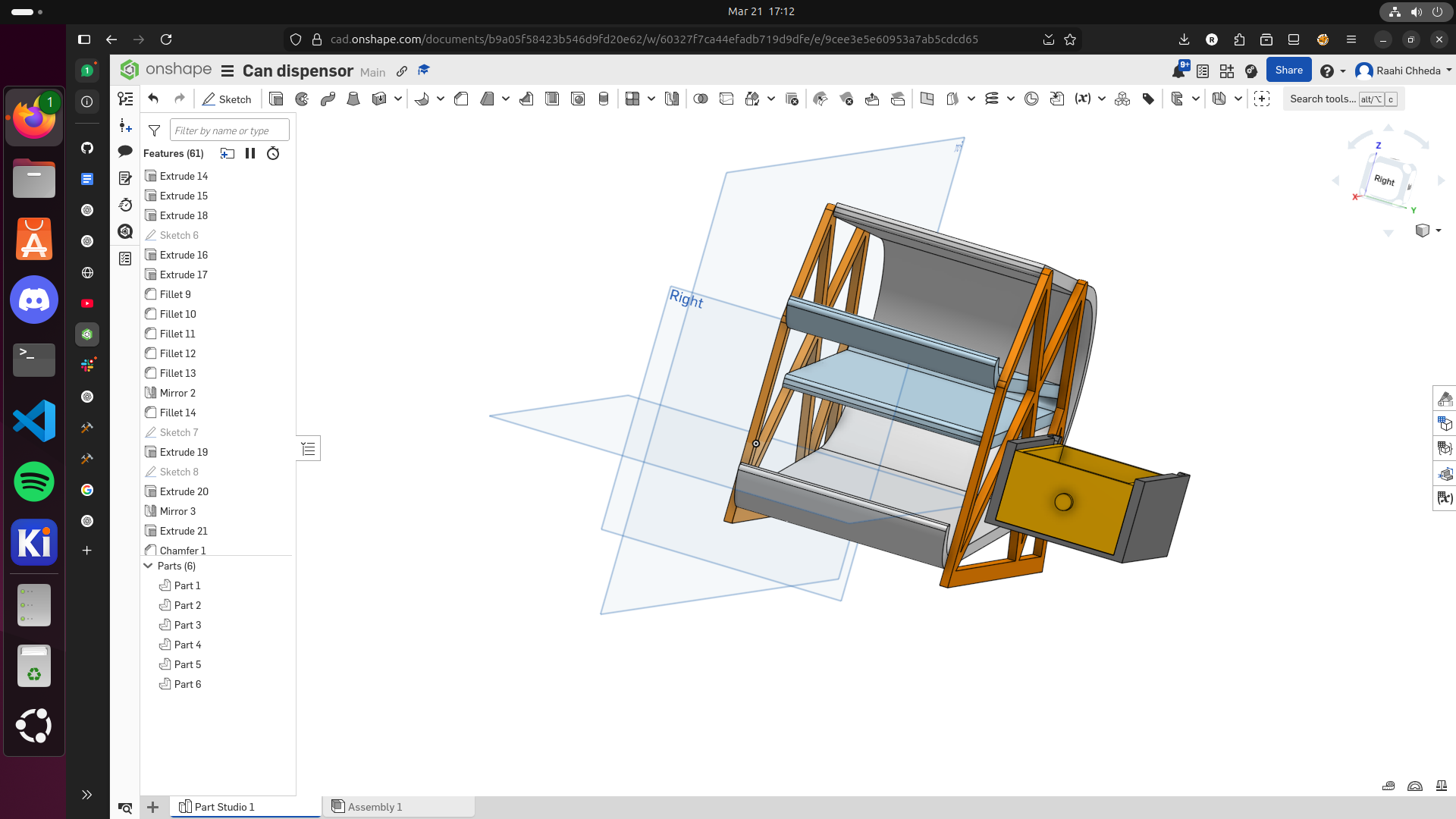 Fridge utensils 3D model