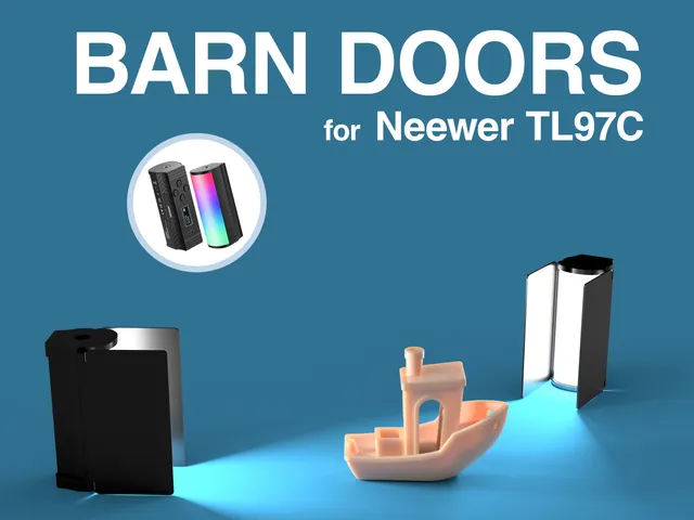Barn Door for NEEWER TL97C / TL96RGB