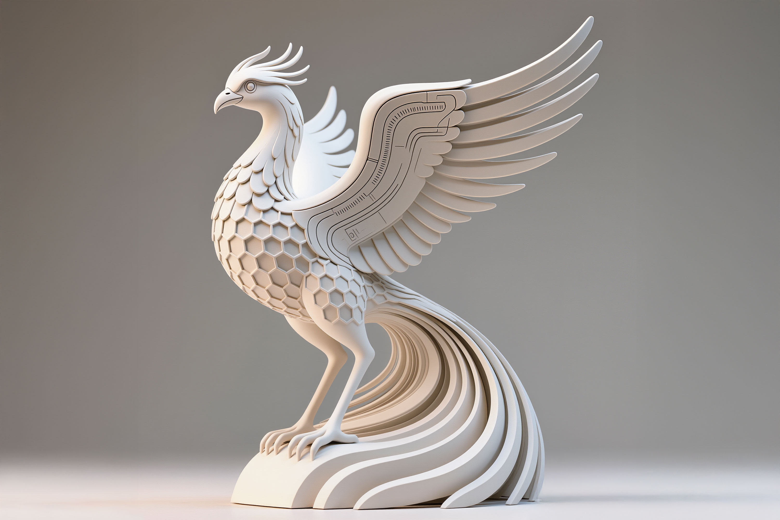 Phönix, Hexa Sculpture