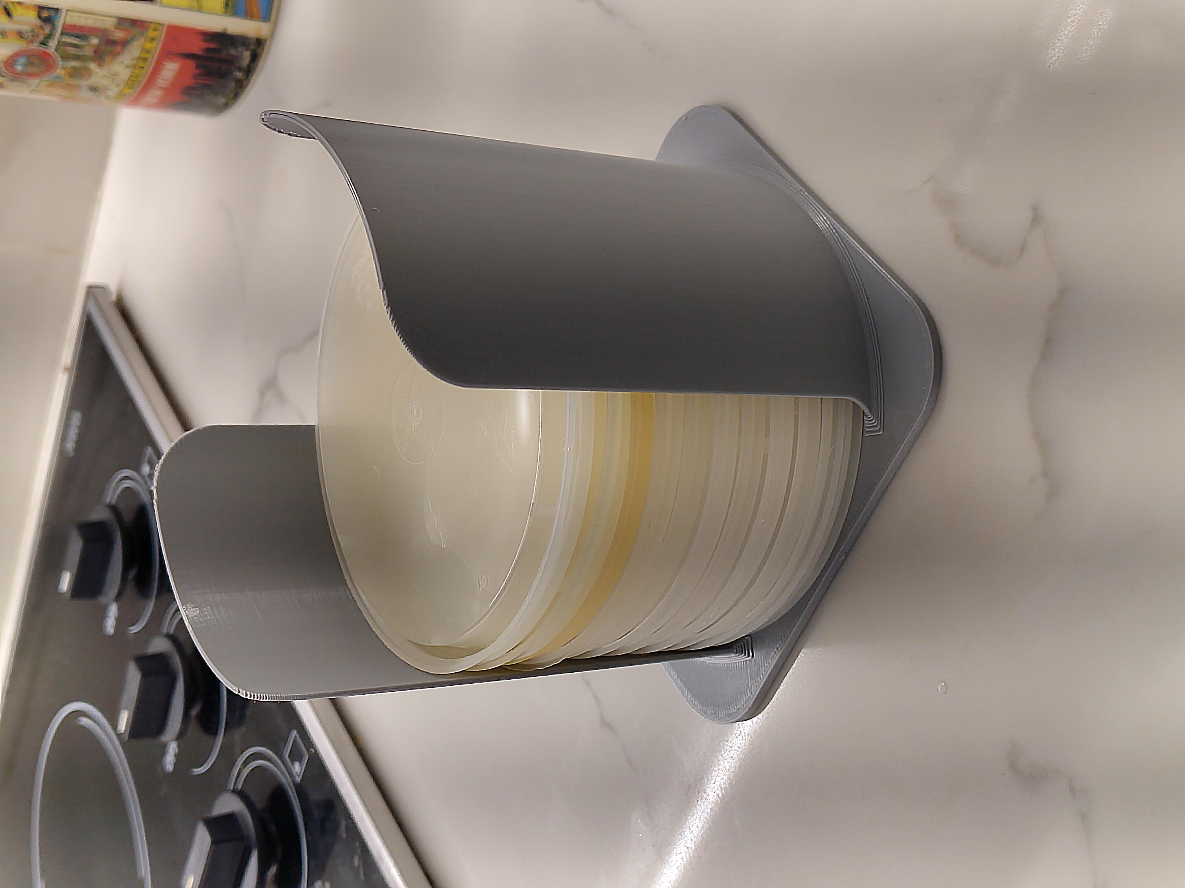 Tall Deli Container Lid Holder