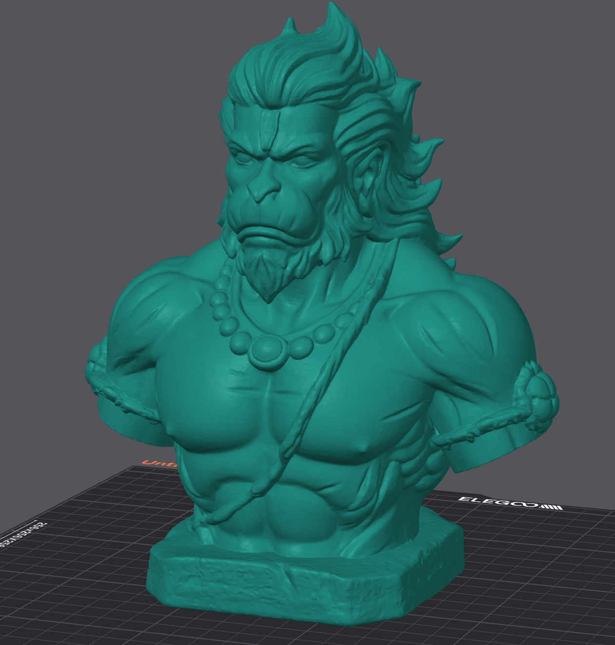 Hanuman – Powerful Stylized Bust