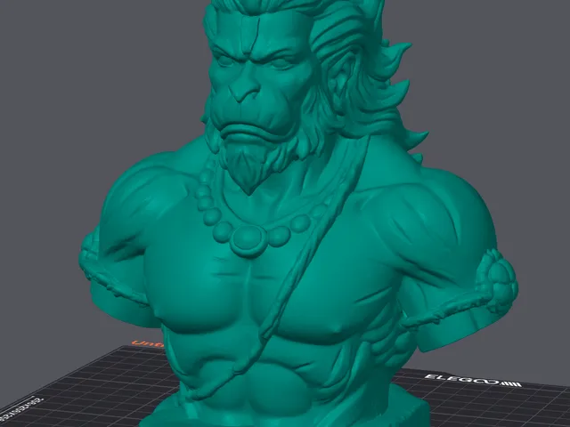 Hanuman – Powerful Stylized Bust